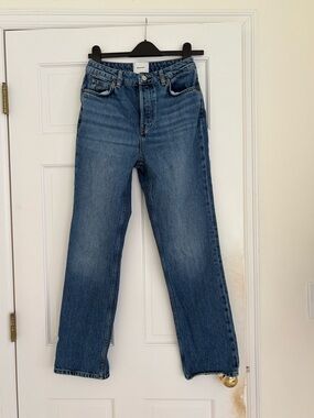 Reformation Cynthia High Rise Straight Leg Jeans